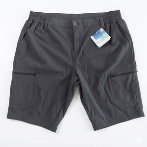 Willit Men's NWT Cargo Hiking Shorts UPF 50+  Sun Protection Gray Gorpcore Sz XL